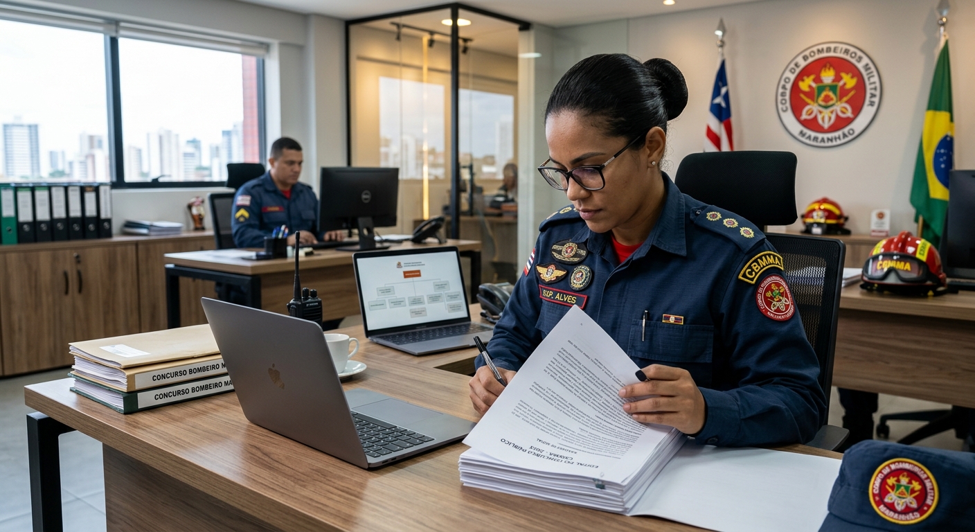 Detalhes do Edital Concurso Bombeiro MA
